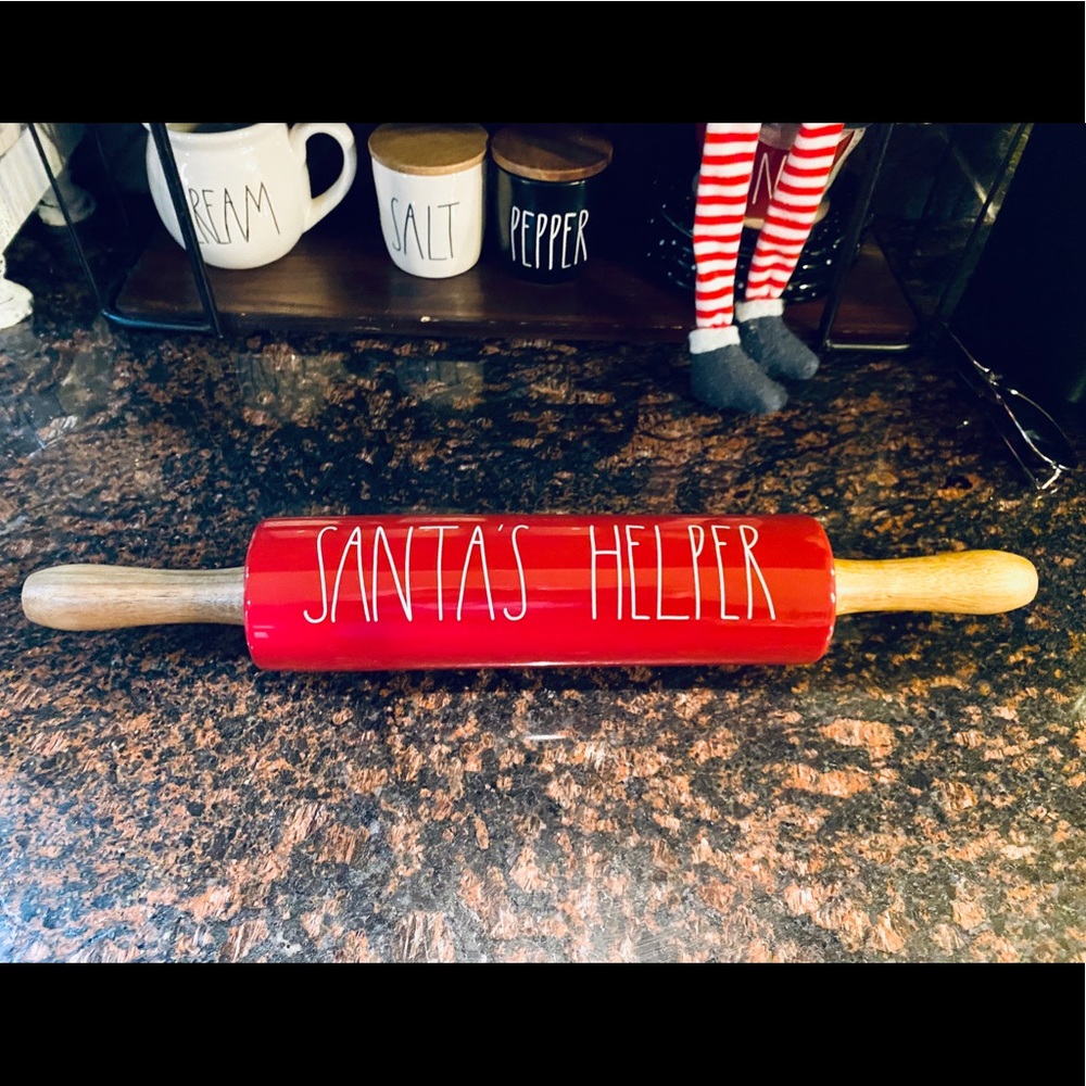 SANTA’S HELPER rolling pin